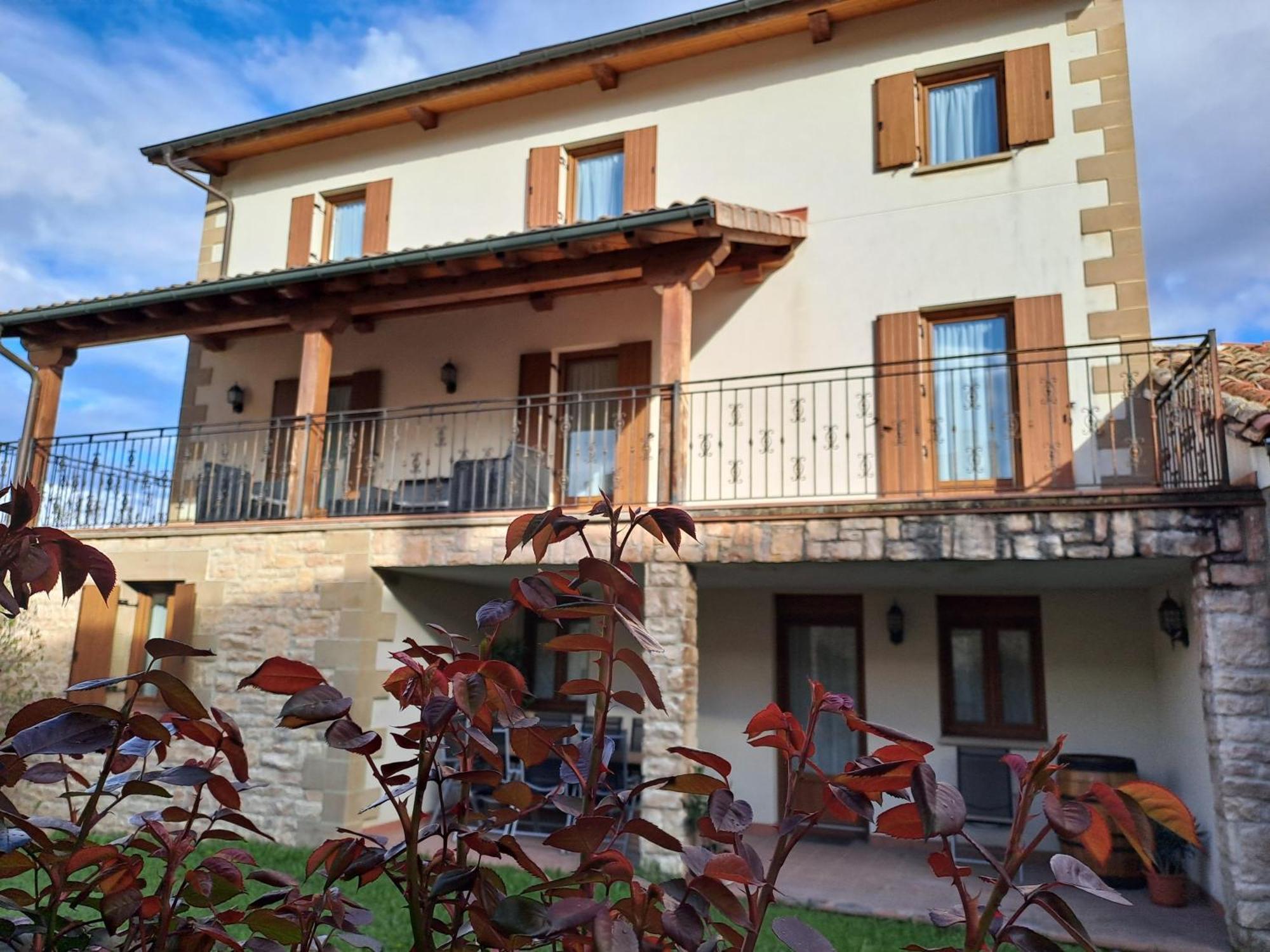 Casa Rural Torreblanca Urroz Esterno foto