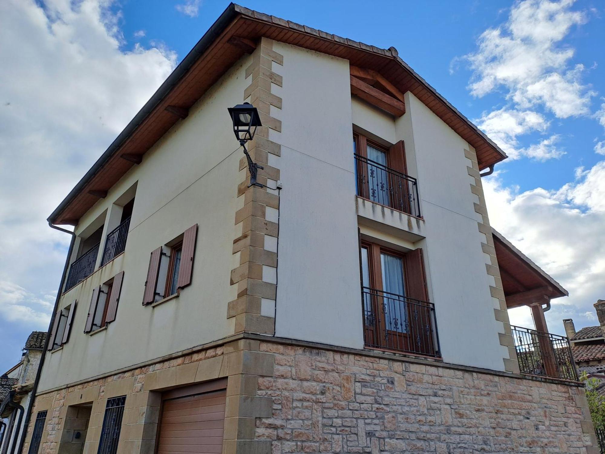 Casa Rural Torreblanca Urroz Esterno foto
